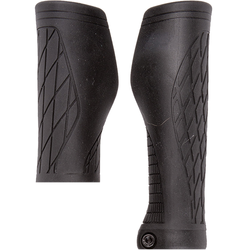 Griffe M-Wave Cloud Ergo Fix , Paar 132mm/92mm, schwarz, Messingschlager, 410056 - Produktbild - 1