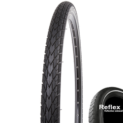 42-622 Khan II, K-1172 Draht, Reflex schwarz, Kenda, LL529009 - Produktbild - 1