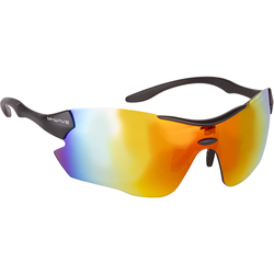 Radbrille RAYON G4 PRO, M-Wave, schwarz, entspiegelt, mit Wechselgläsern, Messingschlager, 710170 - Produktbild - 1