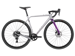 BI-RON-2201-Ruut-CF2-silver-21342647-21342647.jpg Rondo Ruut CF2 Gravelbike Carbon, verstellbare Geometrie, SRAM Rival, silber/violett - Produktbild - 1