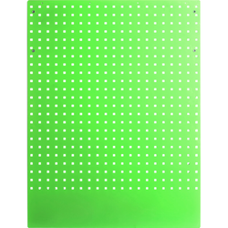 VAR Werkzeuglochwand MO-52244 für Eckschrank 1052 x 800 x 24 mm Grün - Produktbild - 1