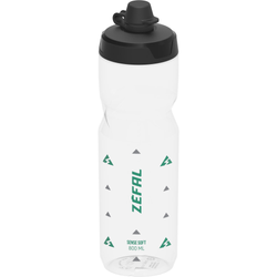 Zéfal Trinkflasche Sense Soft No-Mud Transparent 800 ml - Produktbild - 1
