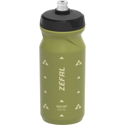 Trinkflasche Zefal Sense Soft 65 650ml, oliv grün, Höhe 193mm - Produktbild - 1