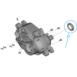 SHIMANO Verschlussring für SHIMANO E-BIKE SYSTEMS Antriebseinheit DU-EP801, DU-EP600 - Produktbild - 1
