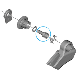 SHIMANO Befestigungsschraube Führung SHIMANO E-BIKE SYSTEMS CD-EM800 (55 mm Kettenlinie) - Produktbild - 1