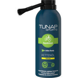 Kettenöl Ultimate, TUNAP SPORTS
Aerosoldose mit Pinselaufsatz
Größe: 125 ml, VE: 1 St. - Produktbild - 1
