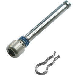 Sicherungsbolzen Bremsbelag Tektro, TEKTRO
DA2.0, 31.2 mm, mit Clip
Farbe: Stainless, VE: 10 St. - Produktbild - 1