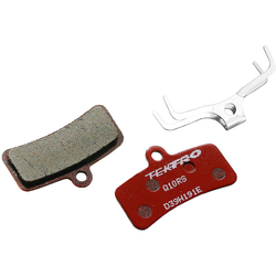 Bremsbeläge Disc Overall Balance / Performance für TEKTRO 4-Kolben Bremsen, TEKTRO
Q10RS, Resin, inkl. Spreizfeder
Farbe: Rot, VE: 10 Paar - Produktbild - 1