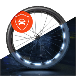 Reflektor-Sticker für Felgen, Luxshield
Reflektierend
Größe: Universal, Farbe: Schwarz, VE: 1 Set a 60 St. - Produktbild - 1