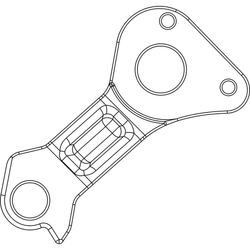Schaltauge DH-065 f. Shimano Direct Mount, MERIDA
Schaltauge passend für MERIDA Räder. Genaue Kompatibilität siehe unten.
Farbe: Schwarz, VE: 1 Stk. - Produktbild - 1