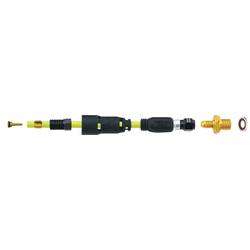 Anschlussset Pro Quick-Fit Adapter für TEKTRO/TRP, JAGWIRE
Kompatibilität siehe Beschreibung unten
Farbe: Schwarz/gold, VE: 1 Stk. - Produktbild - 2