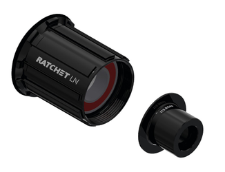 Freilauf/Rotor Ratchet LN Road Alu, DT SWISS
Alu, für Shimano HG Road 142/148/12
Farbe: Schwarz, VE: 1 St. - Produktbild - 1