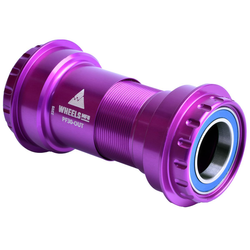 Wheels Manufacturing ABEC 3 Innenlager, PF30 Outboard, 24mm Kurbeln, purple SALE - Produktbild - 1