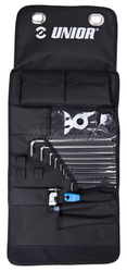 Unior 1600WRAP-US Werkzeugrolltasche, 15-tlg., black - Produktbild - 1