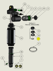 DVO Travel Spacer, 2.5mm, Topaz 2 - Produktbild - 1