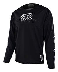 Troy Lee Designs Sprint Jersey, Icon, black, youth L - Produktbild - 1