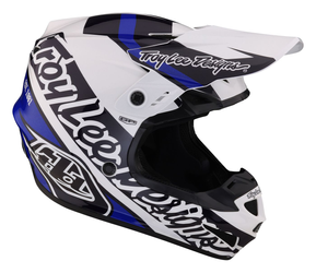 Troy Lee Designs GP Helm, Slice, blue/white, XL | 60-61cm - Produktbild - 2