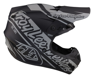 Troy Lee Designs GP Helm, Slice, black/gray, S | 55-56cm - Produktbild - 2