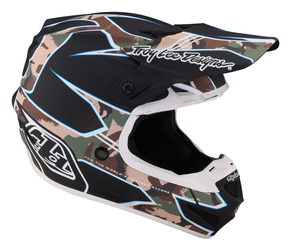 Troy Lee Designs SE4 Polyacrylite MIPS Helm, Matrix Camo, black, S | 55-56cm - Produktbild - 1