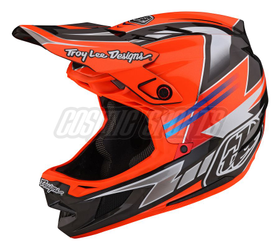 Troy Lee Designs D4 Carbon MIPS Helm, Saber, red, L | 58-59cm - Produktbild - 1