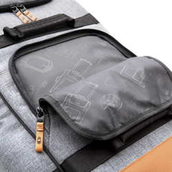 Crankbrothers Albek Long Haul Roller Bag, black/gray/gum - Produktbild - 6