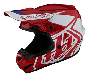 Troy Lee Designs GP Helm, Overload, red/white, L | 58-59cm - Produktbild - 1