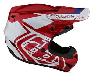 Troy Lee Designs GP Helm, Overload, red/white, L | 58-59cm - Produktbild - 2