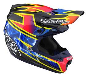 Troy Lee Designs SE5 ECE Carbon MIPS Helm, Lightning, black, XXL | 62-63cm - Produktbild - 1