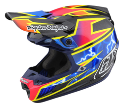 172325006-02-21349043-21349043.jpg Troy Lee Designs SE5 ECE Carbon MIPS Helm, Lightning, black, XXL | 62-63cm - Produktbild - 2