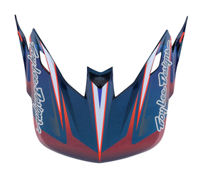 Troy Lee Designs SE5 Helmvisier, Lines, blue SALE - Produktbild - 1