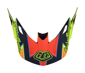 Troy Lee Designs SE5 Helmvisier, Graph, yellow/navy SALE - Produktbild - 1