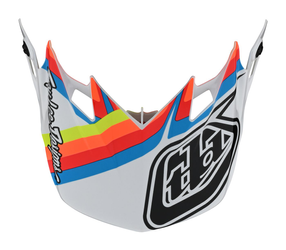 Troy Lee Designs SE4 Helmvisier, Warped, white SALE - Produktbild - 1