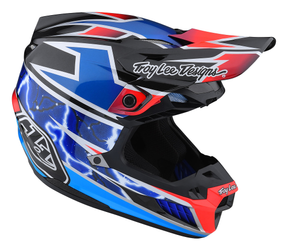 Troy Lee Designs SE5 ECE Composite MIPS Helm, Lightning, blue, XXL | 62-63cm - Produktbild - 1 Troy Lee Designs SE5 ECE Composite MIPS Helm, Lightning, blue, XXL | 62-63cm - Produktbild - 1