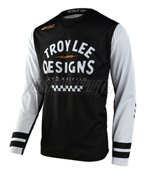 Troy Lee Designs Scout GP Jersey, Ride On, black/white, XL - Produktbild - 1