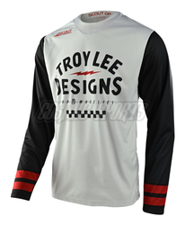 Troy Lee Designs Scout GP Jersey, Ride On, charcoal/vintage white, M - Produktbild - 1
