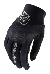 Troy Lee Designs Womens Ace Handschuh, Solid, black, S - Produktbild - 1