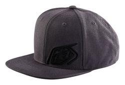 750217020-01-21351442.jpg Troy Lee Designs Snapback Cap, Slice, dark gray/charcoal, one size - Produktbild - 1