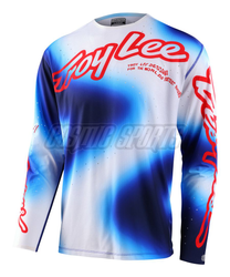 Troy Lee Designs Sprint Ultra Jersey, Lucid, white/blue, L - Produktbild - 1