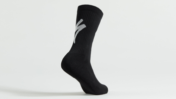 Specialized Techno MTB Tall Logo Socken Black / White Gr. S - Produktbild - 1 Specialized Techno MTB Tall Logo Socken Black / White Gr. S - Produktbild - 1
