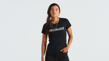 Specialized Wordmark T-Shirt Damen kurzarm Black Gr. M - Produktbild - 1 Specialized Wordmark T-Shirt Damen kurzarm Black Gr. M - Produktbild - 1