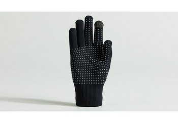 Specialized Thermal Knit Winterhandschuhe Hyper Green Gr. L - Produktbild - 2