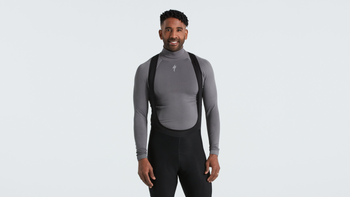 Specialized Seamless Roll Neck Langarm Baselayer Herren Grey S/M Gr. S - Produktbild - 1