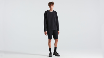 Specialized Men's Legacy Long Sleeve Crewneck Black Gr. S - Produktbild - 1