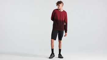 Specialized Legacy Spray Crewneck Sweatshirt Herren XS Maroon Gr. XS - Produktbild - 1