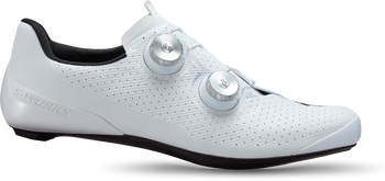 Specialized S-Works Torch Rennradschuhe mit Carbonsohle und BOA S3, weiß, Größe 45 - Produktbild - 1