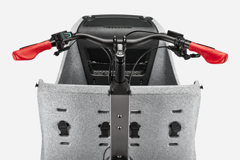 Cannondale Wonderwagen Neo 2 Grey – E-Lastenrad für zwei Kinder - Produktbild - 2