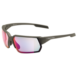 Sonnenbrille Cratoni C-Lite NXT photochr coffee matt, Glas klar, plasma verspieg - Produktbild - 1