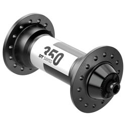 Nabe Road VR 350 Classic 6-Loch, DT SWISS, 5/100 mm QR, Größe: 24 Loch, Farbe: Schwarz, Gewicht: 140 g, VE: 1 St. - Produktbild - 1