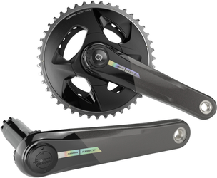 Kurbelgarnitur SRAM Force AXS wide D2 Rd PM.Spind 12-f.,43/30Z.,175, ir.,DUB,DM,o.Innenl - Produktbild - 2