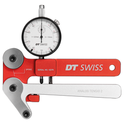 Tensiometer Analog, DT SWISS
Ausführung 2, inkl. Aufbewahrungskoffer
Farbe: Rot/silber, VE: 1 St. - Produktbild - 2